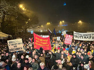 Na protivládne protesty prišli tisícky ľudí, najviac v hlavnom meste