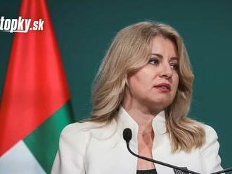 Prezidentka Čaputová na klimatickej konferencii v Dubaji: Ľudstvo sa rúti do priepasti