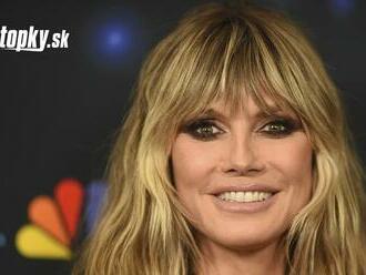 Krásna Heidi Klum   provokuje aj po 50-tke: Svojim fanúšikom sa ukázala HORE BEZ!