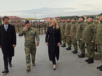 Čaputová a Kaliňák navštívili našich vojakov v zahraničí: Slová vďaky sprevádzali aj dôležité rokovania