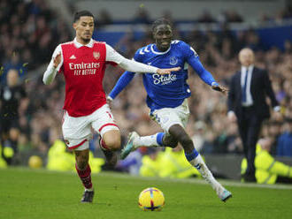 Fotbalisté Arsenalu nestačili na Everton a v lize prohráli poprvé od září