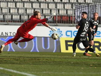 Fotbalisté Olomouce remizovali s Hradcem 2:2, přestože dvakrát prohrávali