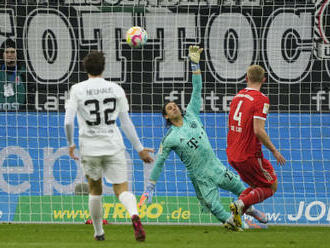 Bayern prohrál v Mönchengladbachu a může přijít o vedení v německé lize