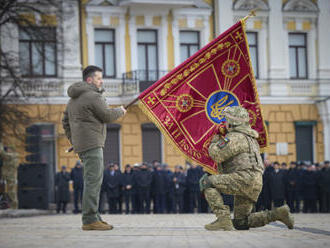 Zelenskyj: Byl to rok bolesti, smutku a jednoty, letošek bude rokem vítězství