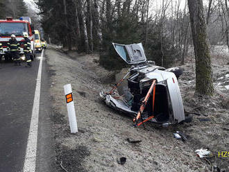 Na silnici 605 nedaleko Svaté Kateřiny, poblíž Václavského rybníku, havaroval osobní automobil s…