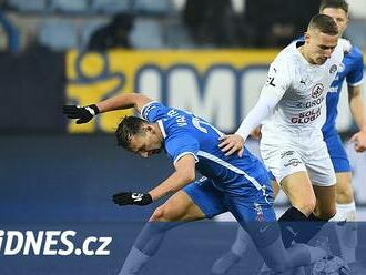 Liberec - Slovácko 0:1, až v nastavení dal jediný gól hostující Mihálik