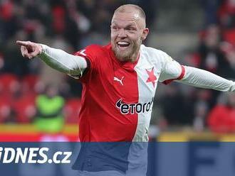 Slavia - Brno 2:0, góly opět dávali náhradníci. A vyznamenání pro Koláře