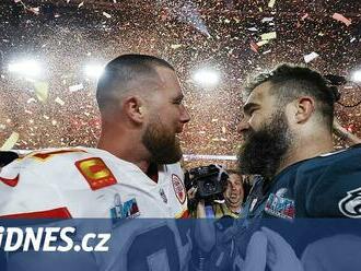 Super Bowl? Ne, Kelce Bowl. Bratrský souboj na americkém svátku