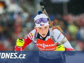 Povedená tečka. Davidová uzavřela MS pátým místem, v masáku slavila Öbergová