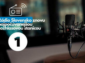 Rádio Slovensko znovu najpočúvanejšou rozhlasovou stanicou