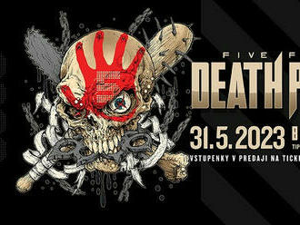 Už v máji odpáli v Bratislave svoj koncert FIVE FINGER DEATH PUNCH