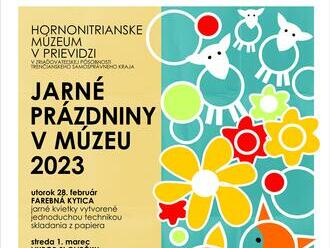 Jarné prázdniny v múzeu 2023