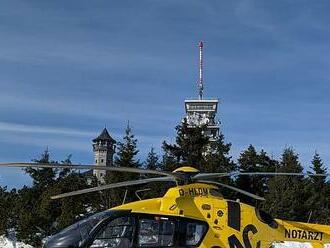 Pětiletý chlapec upadl na Klínovci do bezvědomí, vrtulník ho odvezl do Německa