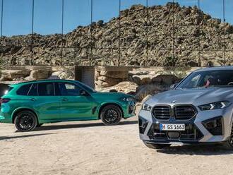 Modernizované BMW X5 a X6 M Competition dostali upravený motor a mild-hybridnú techniku