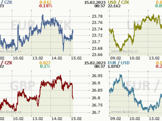 Koruna si připsala další drobné zisky
