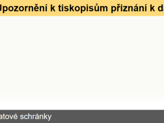 Upozornění k tiskopisům přiznání k dani z příjmů fyzických osob za zdaňovací období kalendářního roku 2022 je vyvolané nejen legislativní úpravou zákona č. 586/1992 Sb., o daních z příjmů, ve znění pozdějších předpisů, ale i novelizací zákonů související