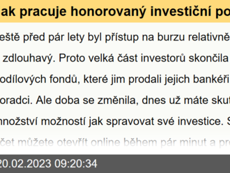 Jak pracuje honorovaný investiční poradce | Jak pracujeme v Cimpel partneři