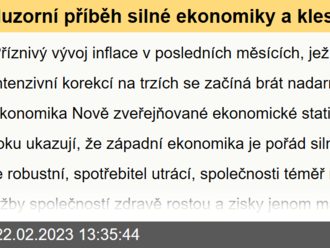 Iluzorní příběh silné ekonomiky a klesající inflace