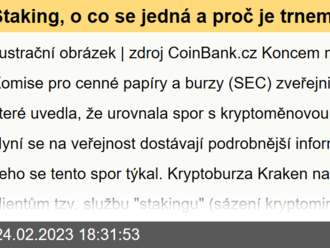 Staking, o co se jedná a proč je trnem v oku SEC