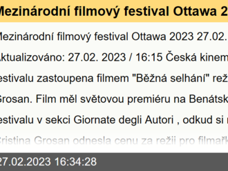 Mezinárodní filmový festival Ottawa 2023