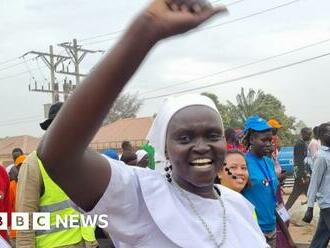 Pope Francis in South Sudan: The Catholic pilgrims who walked nine days to Juba