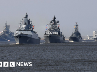 Why is South Africa's navy joining exercises with Russia and China?