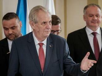 Posledné zbohom Slovensku. Zeman príde do Tatier, stretne sa aj s exprezidentami