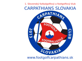 1. Slovenský futbalgolfový a footgolfový klub Carpathians Slovakia