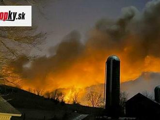 V Ohiu sa vykoľajil vlak, dym zachytili na radaroch aj meteorológovia