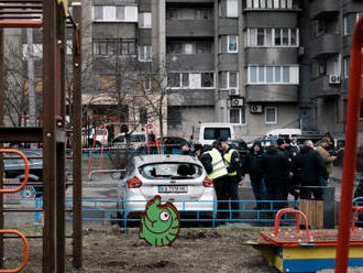 Ukrajina se bránila masivním leteckým útokům, Rusko je označilo za odvetu