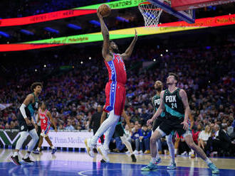 Embiid zajistil Philadelphii v NBA výhru, Denver znovu překvapivě prohrál