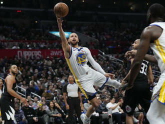 Curryho padesátka nepomohla, Golden State padl v NBA s Clippers