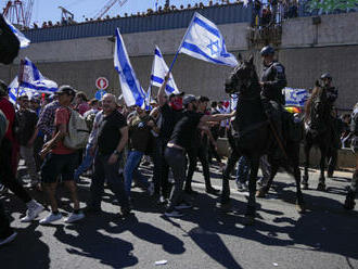 Další protesty v Izraeli, zapojil se i československý přeživší holokaustu