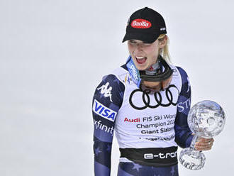 Shiffrinová si v závěrečném obřím slalomu připsala rekordní 88. výhru v SP