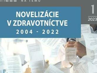 Zdravotnícke zákony majú 603 novelizácií