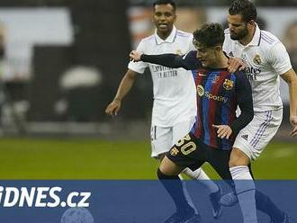 ONLINE: Třetí El Clásico v sezoně, Real hraje s Barcelonou semifinále poháru