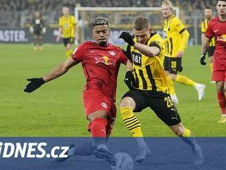 Dortmund prodloužil proti Lipsku vítěznou sérii a je v čele německé ligy