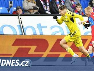 Plzeň - Olomouc 1:1, favorit vedl jen chvíli, pak ho rozesmutnil Chytil