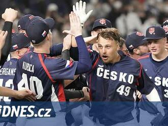 Parádní premiéra baseballistů. Češi si po otočce v závěru poradili s Čínou