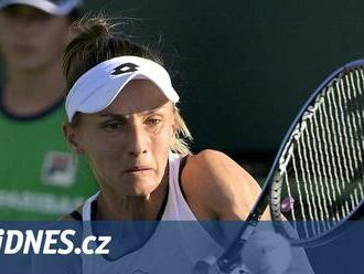 Curenková v Indian Wells končí, postoj šéfa WTA jí způsobil záchvat úzkosti