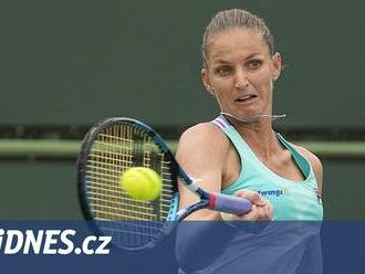 Krejčíková ani Plíšková v Indian Wells souboj o čtvrtfinále nezvládly