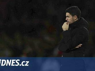 Gól z půlky, penalty a konec. Ideálu jsme se nepřiblížili, zlobil se kouč Arteta