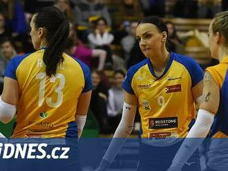 Olomoucké volejbalistky podlehly Královu Poli, v play off jdou na Prostějov