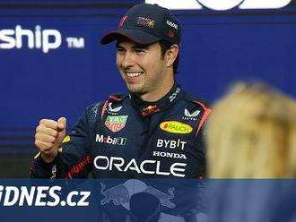 Kvalifikaci F1 v Džiddě vyhrál Pérez, Verstappen odstartuje až z patnáctého místa