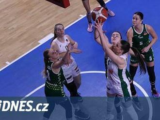 Basketbalistky KP Brno prohrály na úvod play off doma s Hradcem Králové