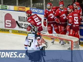 Třinec se rozjel pozdě, navíc pálil šance. Hodíme to za hlavu, řekl Nestrašil