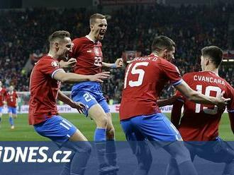 ONLINE: Moldavsko - Česko, druhý zápas fotbalistů v kvalifikaci o Euro 2024