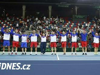 Tenisté se v Davis Cupu utkají s domácím Španělskem, Srbskem a Koreou