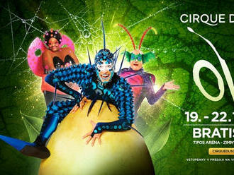 OVO – Cirque du Soleil ohromí divákov nie len akrobatickými výkonmi!