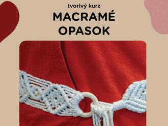 Tvorivý workshop - Macramé opasok